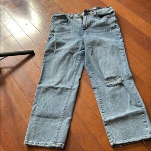 Kensie Gray Ankle & Cropped Jeans
